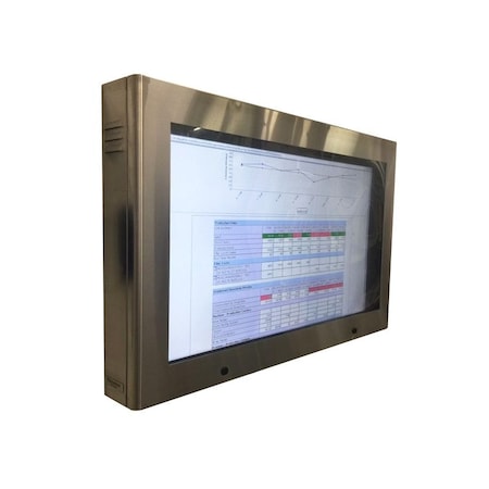 24 Stainless Steel LCD Guardian- Fits Up To 24 TV Screen